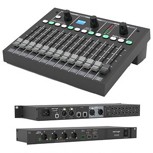 Behringer P24 P24HUB new personal monitoring system 3D Model