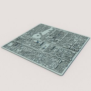 3D Beijing City China model