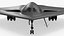 B-21 Raider Aeronave de baixa observação com armação preta