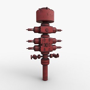 Oil Equipment - Rusted  Drilling WellHead