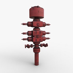 Oil Equipment - Rusted Drilling WellHead