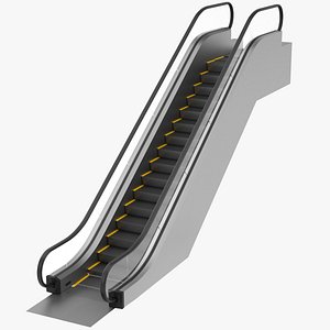 3D Escalator model