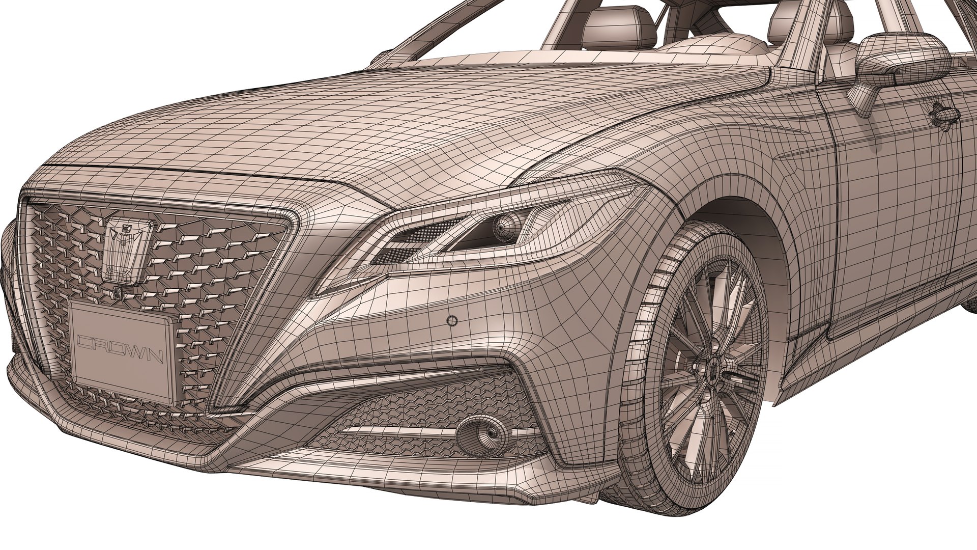3d car toyota