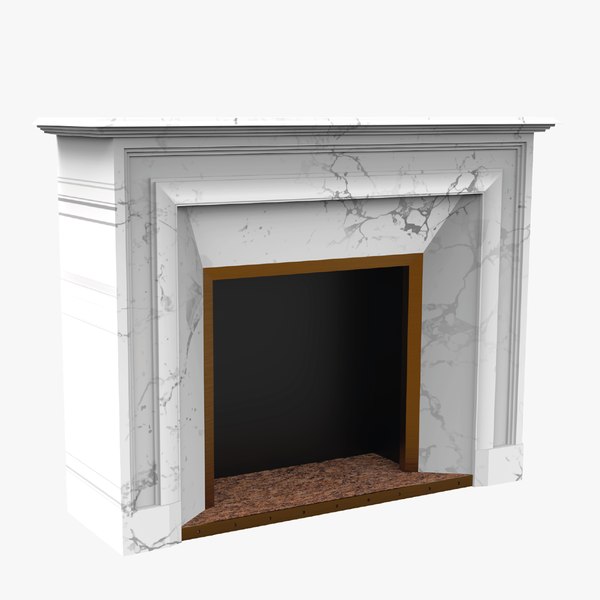 modelo 3d Chimenea de mármol - TurboSquid 2192865