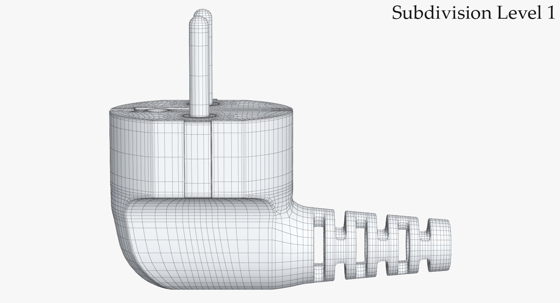3D Power Plug 1 - TurboSquid 1150993