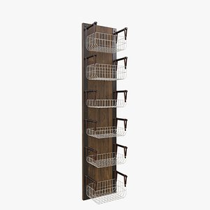 3D Basket Storage model