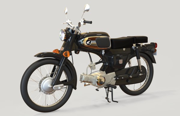 1966年本田c90 Cub3d模型 Turbosquid 961457 9664