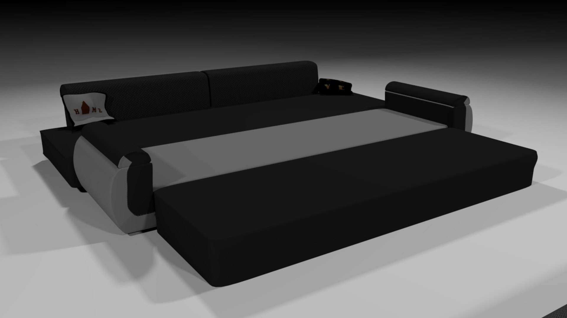 Free 3D Model Sofa Bed TurboSquid 1201915