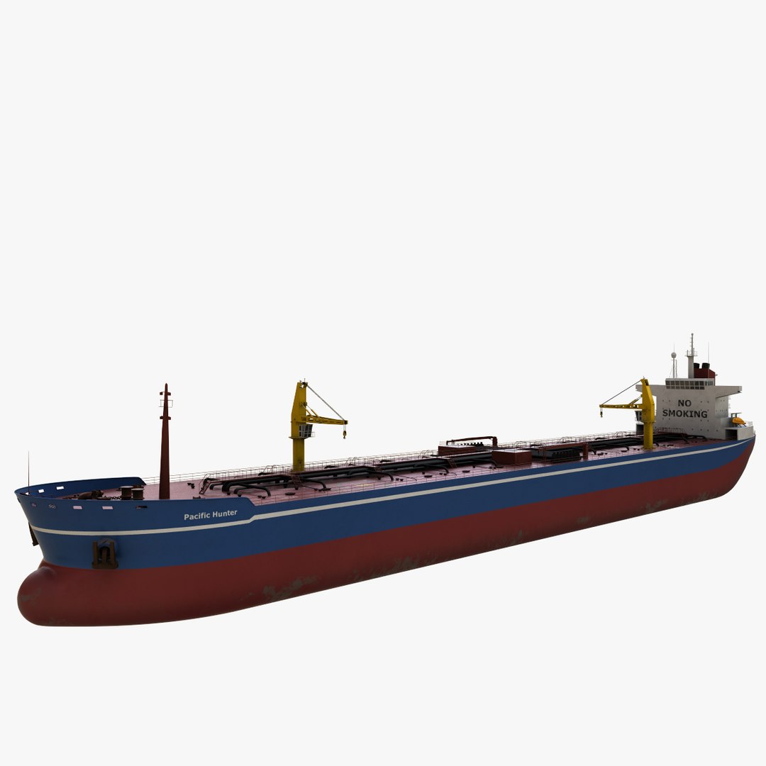 Realistic Oil Tanker Ship 3D Model - TurboSquid 1486599