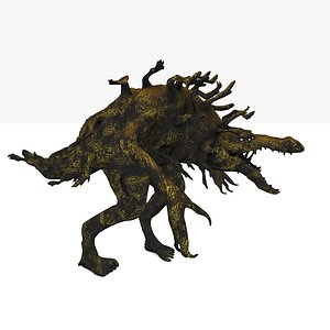 3D Monster Rigged and Animated