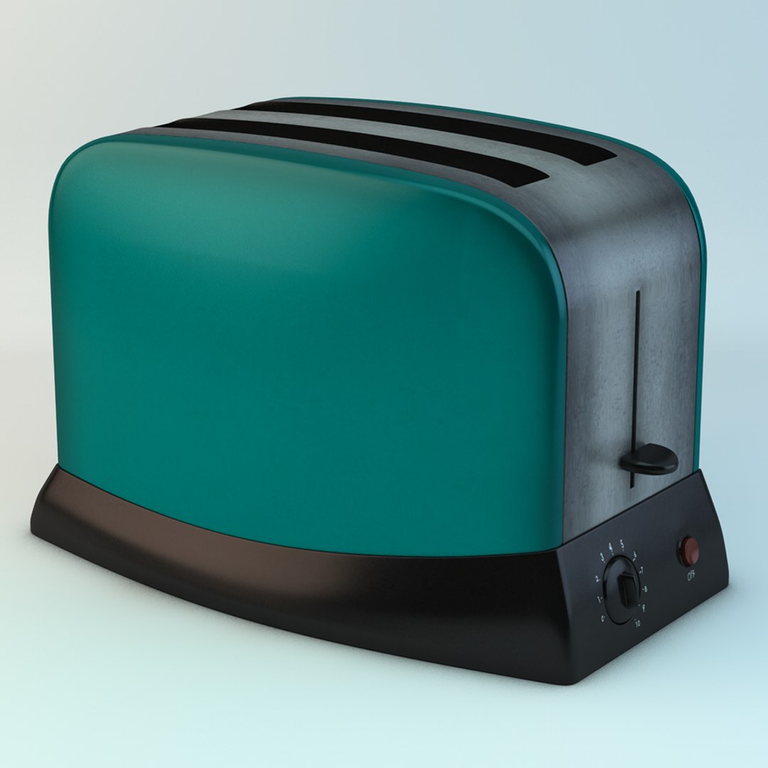 Appliance 1960 Retro 3d Model   Secondaryimage 