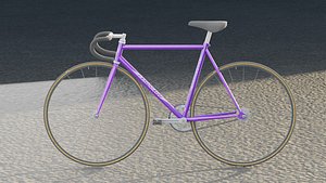 Samoilov JP Track Bicycle 3D