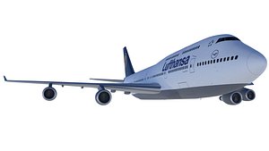 boeing 747-400 3D model