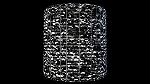 Snow Camouflage Net Substance PBR material and textures