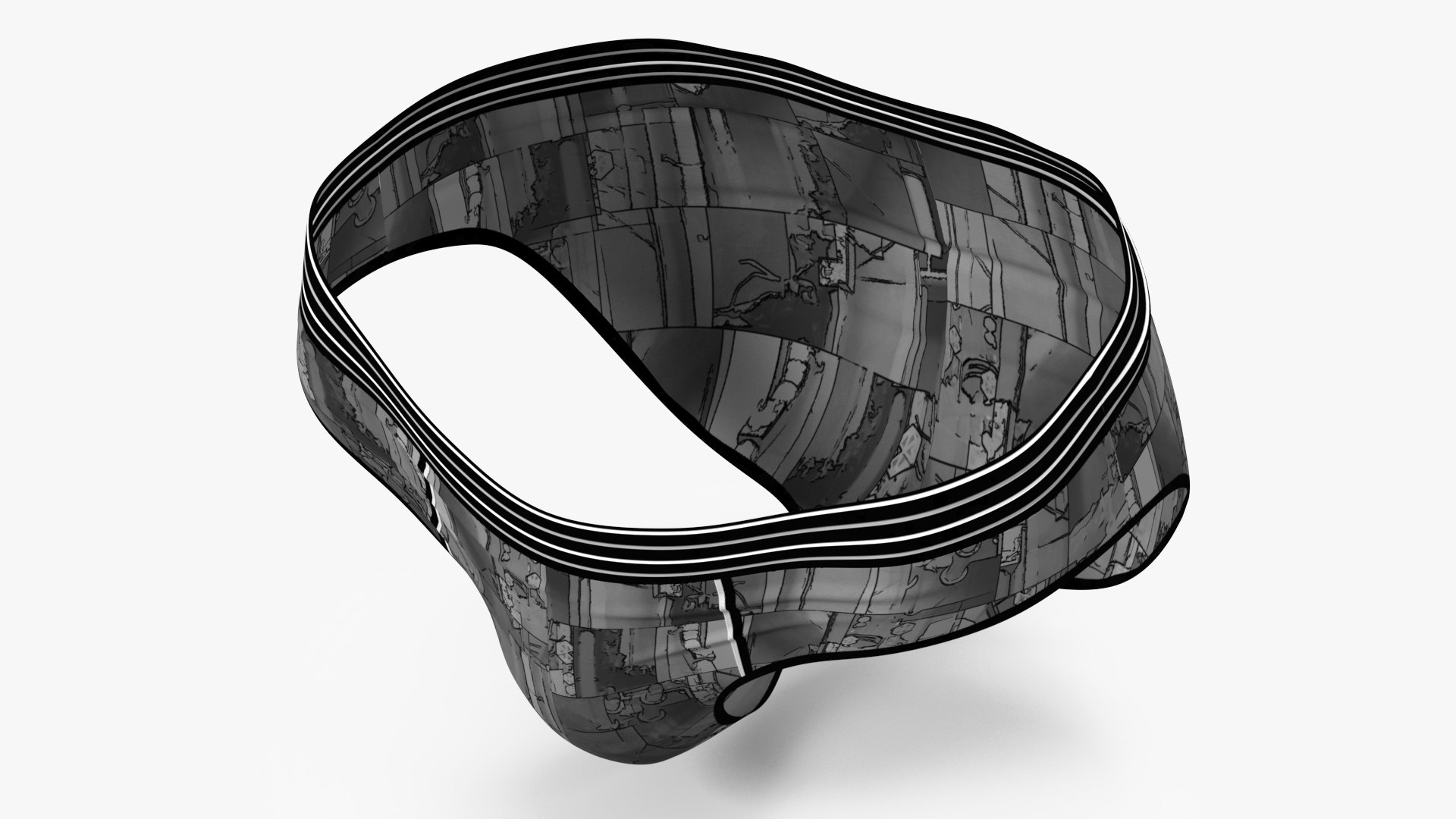 Boy Underwear 3D model preview