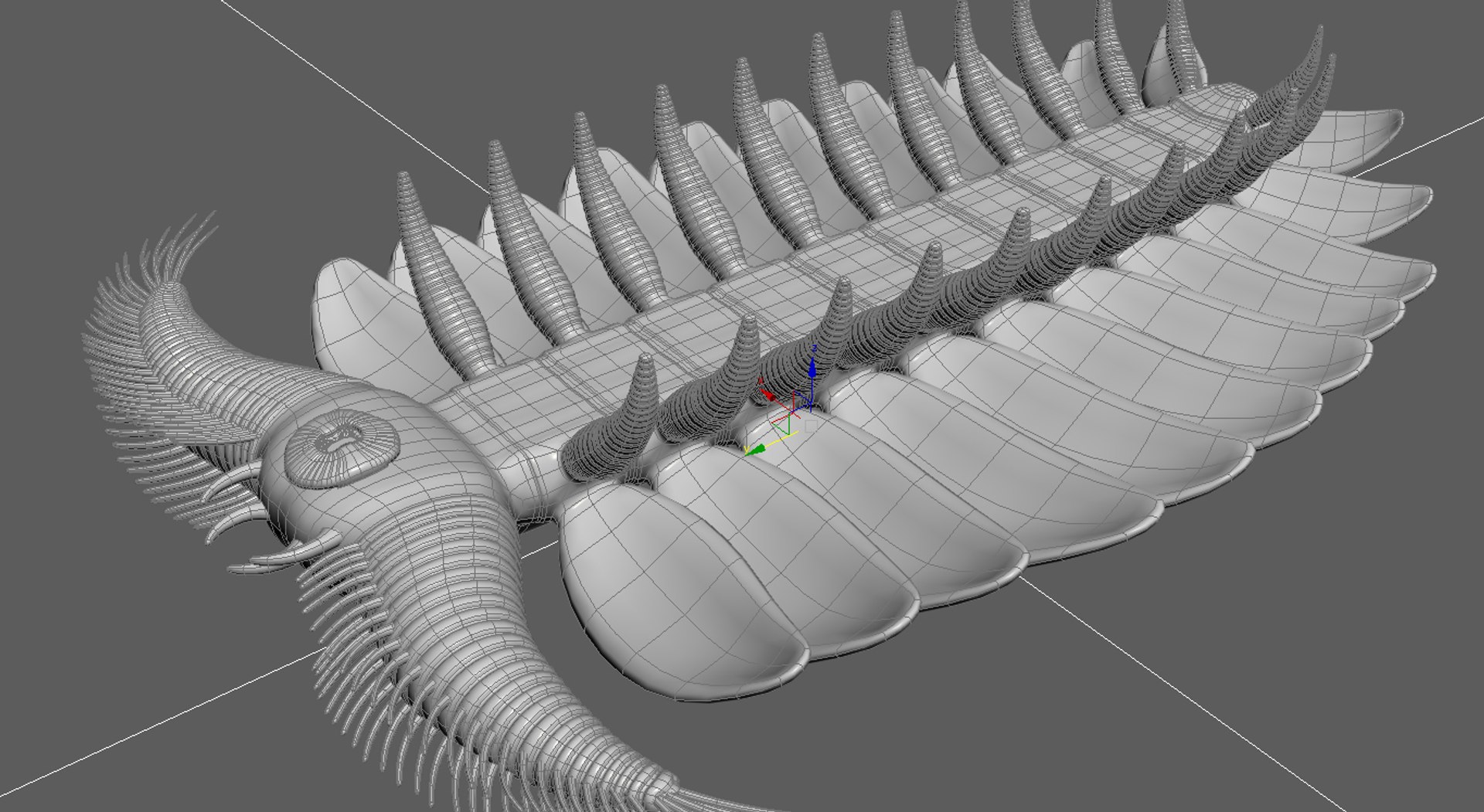 3D Pambdelurion Whittingtoni Model TurboSquid 1555371