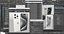 3D model iPhone 15 Pro Max White Titanium