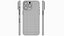 3D model iPhone 15 Pro Max White Titanium
