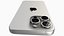 3D model iPhone 15 Pro Max White Titanium