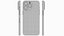 3D model iPhone 15 Pro Max White Titanium