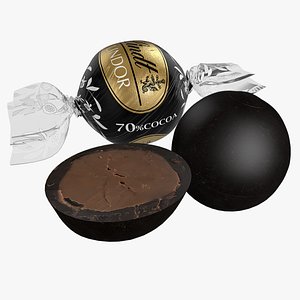 Lindt LINDOR Extra Dark Chocolate 70 Percent cocoa