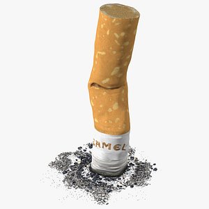 Extinguishing Cigarette Camel