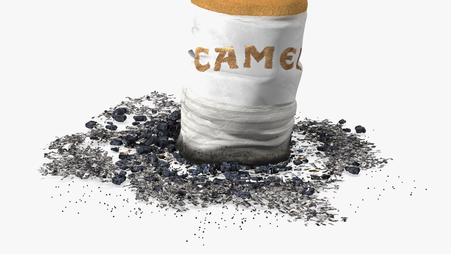 Extinguishing Cigarette Camel 3D model https://p.turbosquid.com/ts-thumb/o3/T2V8QP/zt/extinguishingcigarettecamel3dsmodel010/jpg/1714330989/1920x1080/fit_q87/f07c460fa6ad100d4a4a962b57f918d3ec1c7eb4/extinguishingcigarettecamel3dsmodel010.jpg
