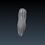 3D Female hairstyle - Marcia low poly
