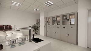laboratory 3D model
