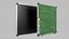 Square Metal Writing Board Trio Set