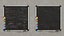 Square Metal Writing Board Trio Set