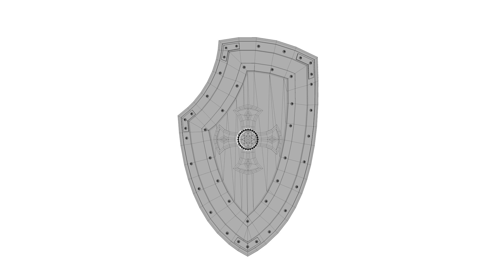 Knight Shield Model - TurboSquid 1772576