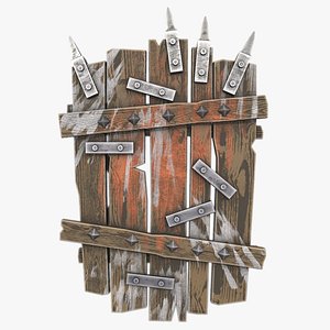 3D Orc shield model