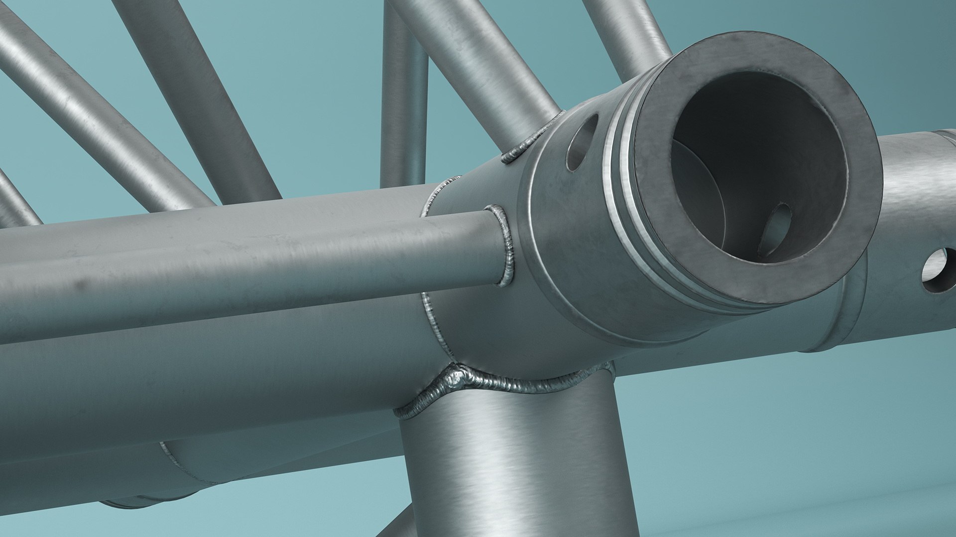 3D Truss Modular Cross Triangular - TurboSquid 2262531