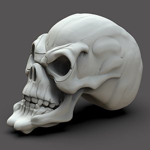 Evil Skull 3D model
