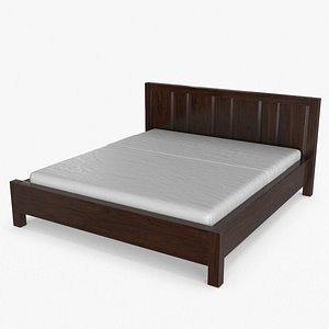 3D model Vintage Bed