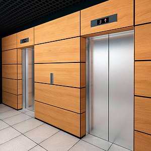 3D elevator set 02