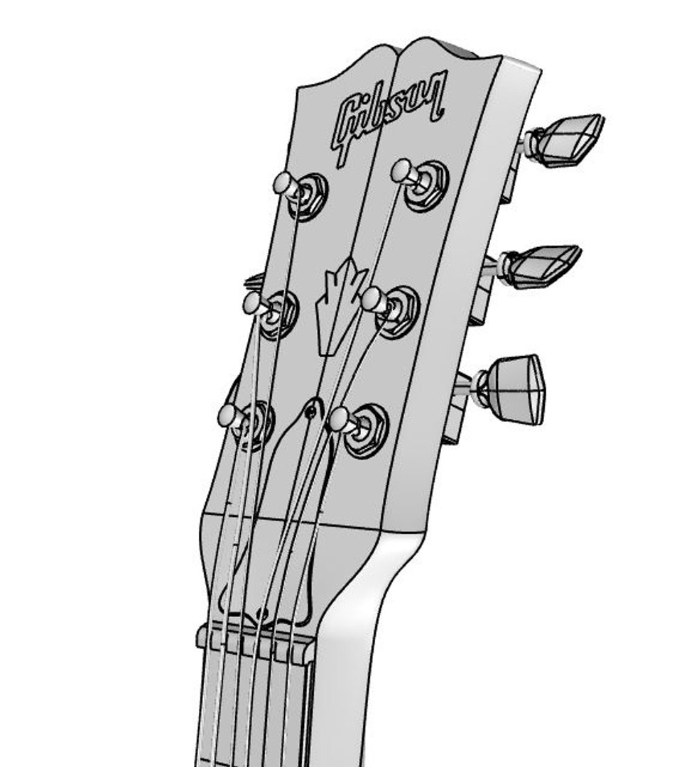 3D Gibson 335 - TurboSquid 1547209