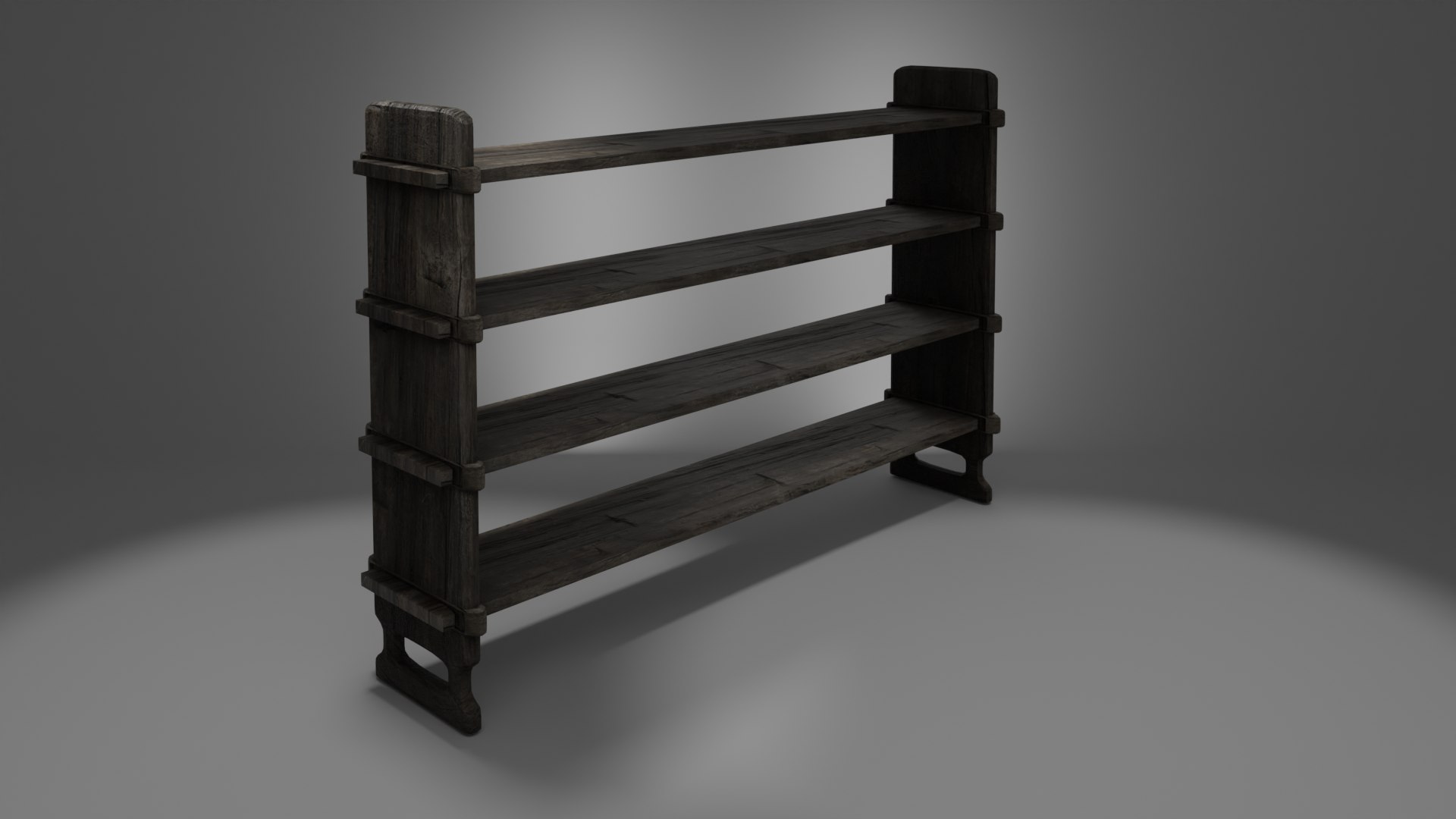 3D Old Item Rack Model - TurboSquid 2036470