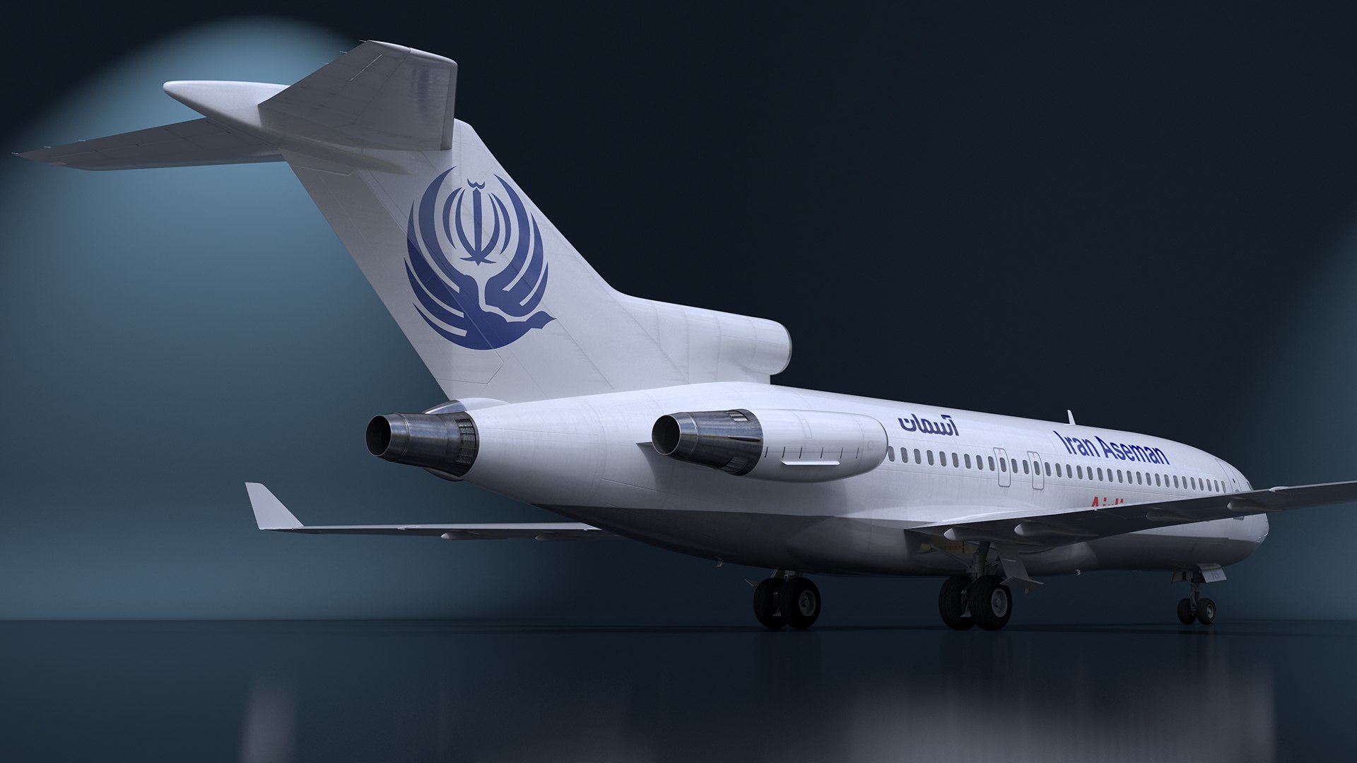 Commercial Airliner Boeing 727-100 Iran Aseman 3D https://p.turbosquid.com/ts-thumb/o3/lvT1xe/8N/commercialairlinerboeing727100iranasemanvray3dmodel010/jpg/1728848803/1920x1080/fit_q87/388ab35d7092f2a0b7589cfb9aad440bb941b89f/commercialairlinerboeing727100iranasemanvray3dmodel010.jpg
