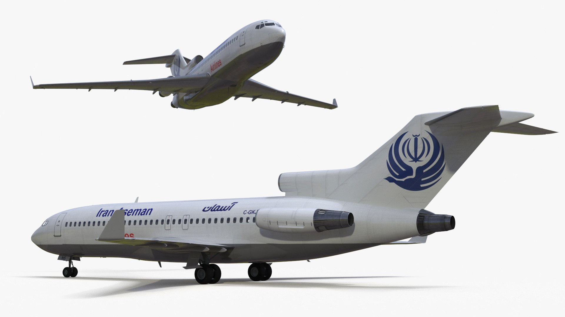 Commercial Airliner Boeing 727-100 Iran Aseman 3D https://p.turbosquid.com/ts-thumb/o3/lvT1xe/CG/commercialairlinerboeing727100iranasemanvray3dmodel012/jpg/1728848813/1920x1080/fit_q87/e0e2849172e92762bf89ee3e0675823daca27c1c/commercialairlinerboeing727100iranasemanvray3dmodel012.jpg