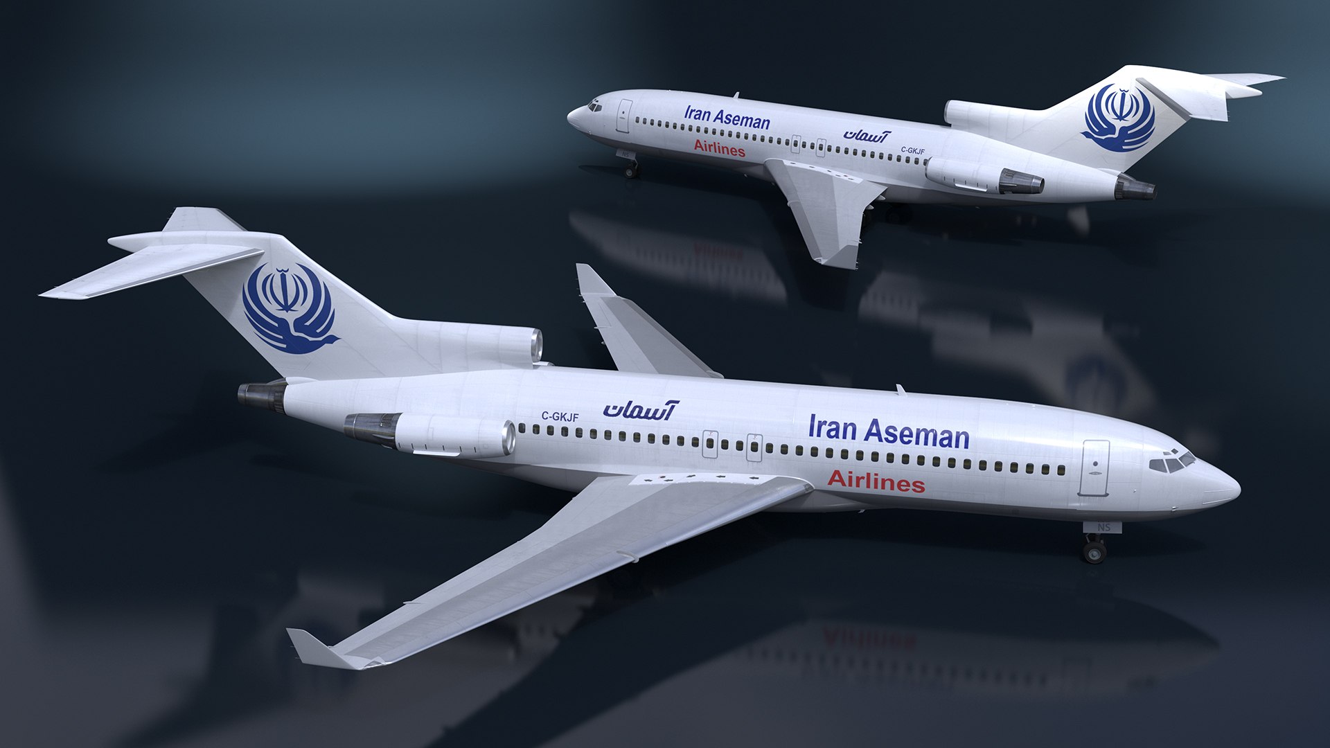 Commercial Airliner Boeing 727-100 Iran Aseman 3D https://p.turbosquid.com/ts-thumb/o3/lvT1xe/jM/commercialairlinerboeing727100iranasemanvray3dmodel011/jpg/1728848808/1920x1080/fit_q87/e56a6b299ca1d68bbaf764ffa03c905218a68632/commercialairlinerboeing727100iranasemanvray3dmodel011.jpg