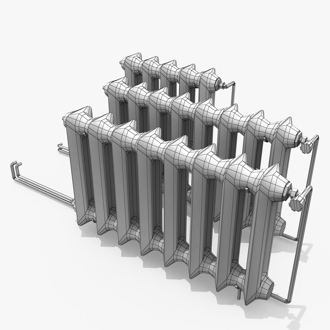 3D Radiators Rust Columns - TurboSquid 1547574