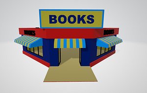 3D bookshop