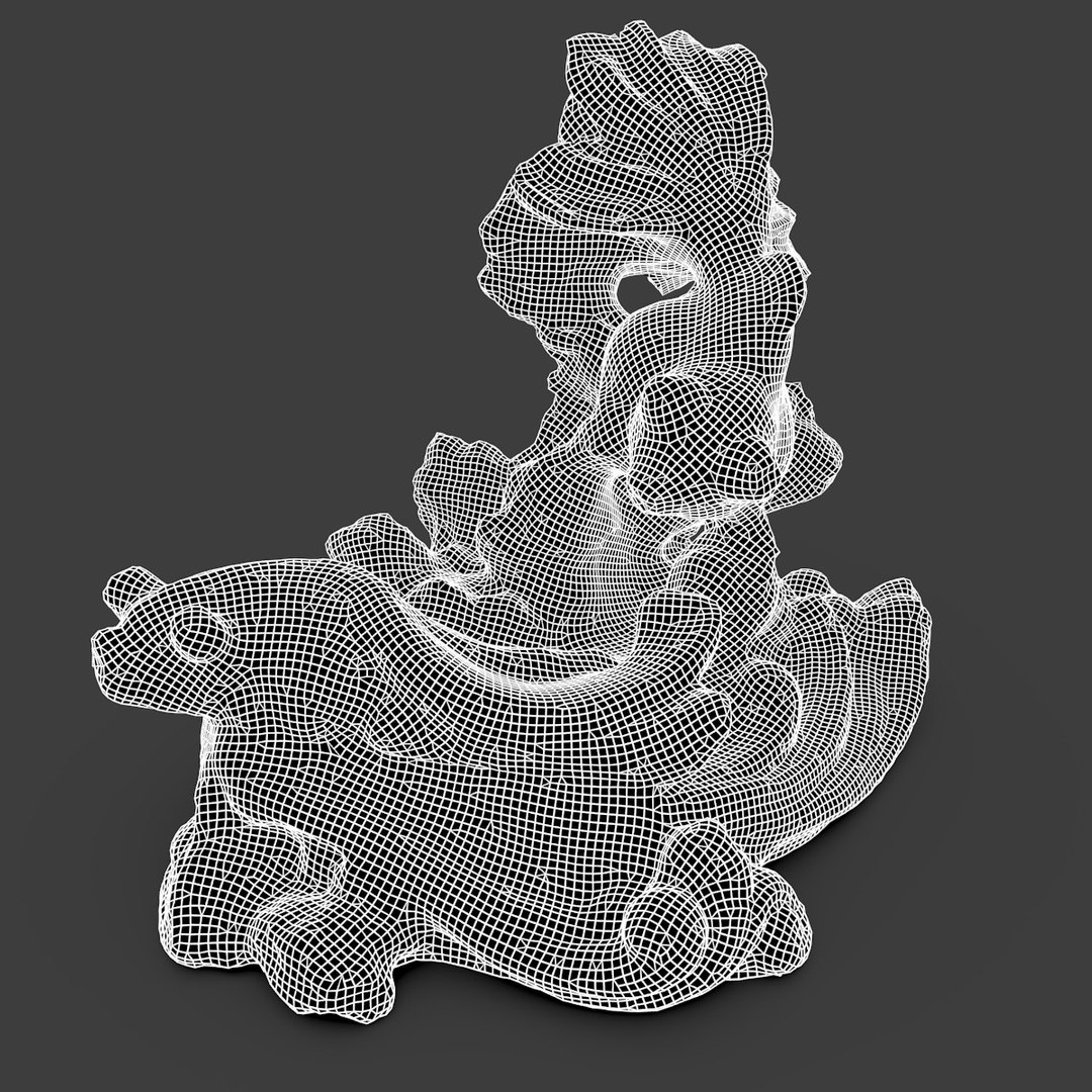 Scan Chinese Fish Statue 3d Model