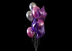 Helium balloons