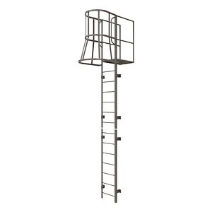 Fire escape stair model