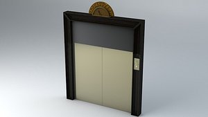 Fancy Elevator Door