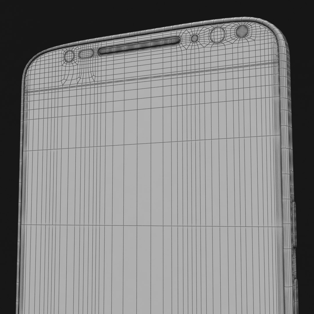 motorola moto x style 3d model