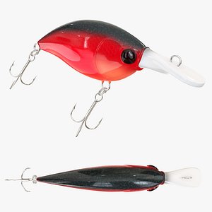 Fishing lure crank type